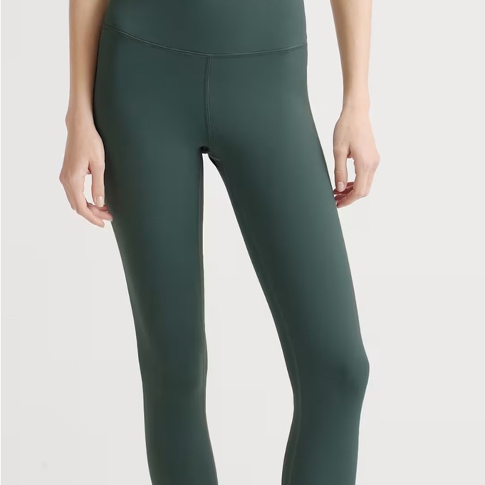Green High-Waisted Athletic Leggings